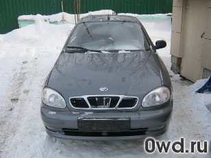 Битый автомобиль Daewoo Lanos