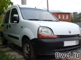 Битый автомобиль Renault Express