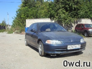 Битый автомобиль Honda Civic