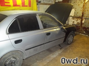 Битый автомобиль Hyundai Accent