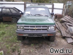 Битый автомобиль Chevrolet Blazer