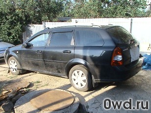 Битый автомобиль Chevrolet Lacetti