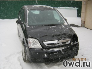 Битый автомобиль Opel Meriva