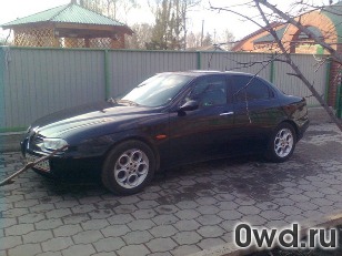 Битый автомобиль Alfa Romeo 156