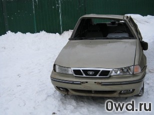 Битый автомобиль Daewoo Nexia